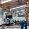 Overhead crane double girder - ออกแบบติดตั้งเครนโรงงาน