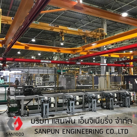 เครนรางเบา เครนรางเบา  Light crane KBK crane 