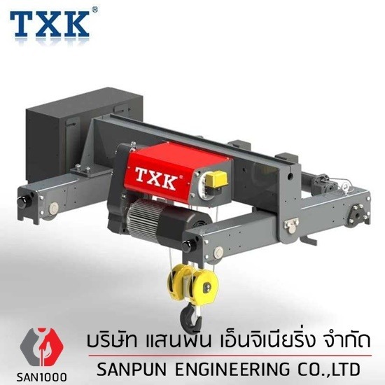 รอกสลิงไฟฟ้า - บริษัท แสนพัน เอ็นจิเนียริ่ง จำกัด - รอกสลิงไฟฟ้า  จำหน่ายรอกสลิงไฟฟ้า  Electric wire rope hoist 