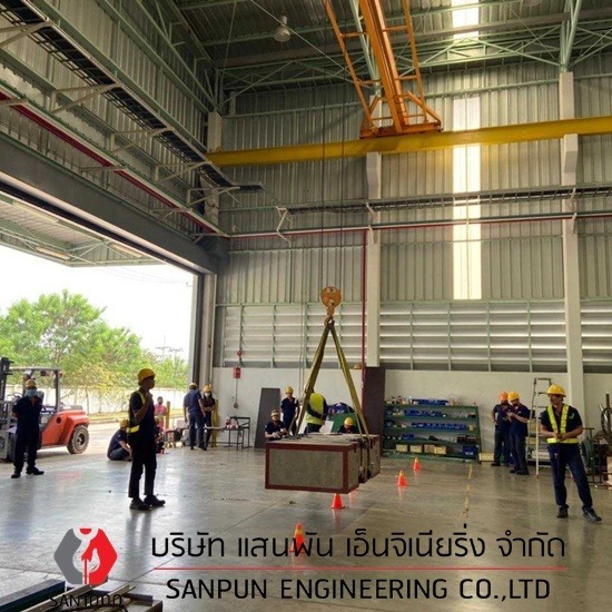 งานอบรมใช้เครนตามกฎหมาย - บริษัท แสนพัน เอ็นจิเนียริ่ง จำกัด - งานอบรมใช้เครนตามกฎหมาย 