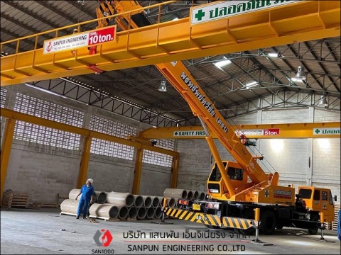  Overhead crane single girder เครนเหนือศีรษะแบบคานเดี่ยว
